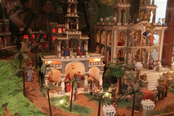 Historischer Weihnachtsberg